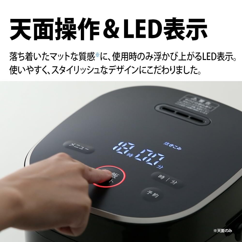 シャープ 炊飯器 3合 マイコン パン調理機能 ブラック KS-CF05B-B KS-CF05B-B 炊飯器 ブラック系 [3合 /マイコン] SHARP｜シャープ 通販